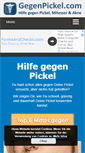 Mobile Screenshot of gegenpickel.com