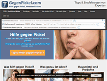 Tablet Screenshot of gegenpickel.com